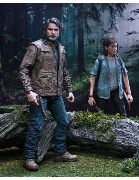 PACK DE 2 FIGURAS THE LAST OF US PART 2 ULTIMATE JOEL & ELLIE
