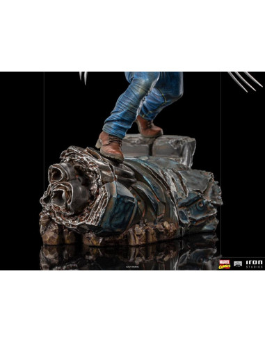 ESTATUA IRON STUDIOS MARVEL LOGAN ULTIMATE (X-ME) ART SCALE 1/10 25cm