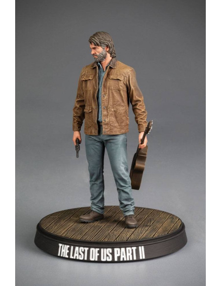 ESTATUA DARK HORSE DELUXE THE LAST OF US PART 2 JOEL W/ GUITAR FIGURE 24cm