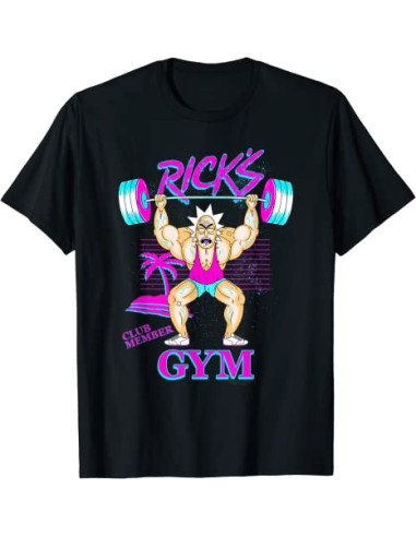 CAMISETA RICK & MORTY GYM RICK