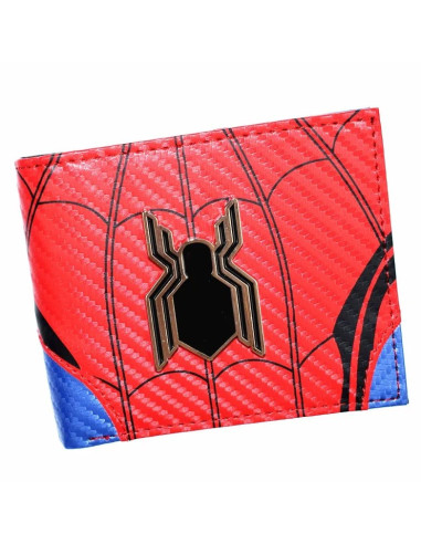 CARTERA CON MONEDERO SPIDER MAN METALICO