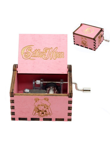 CAJA DE MUSICA SAILOR MOON PINK BOX