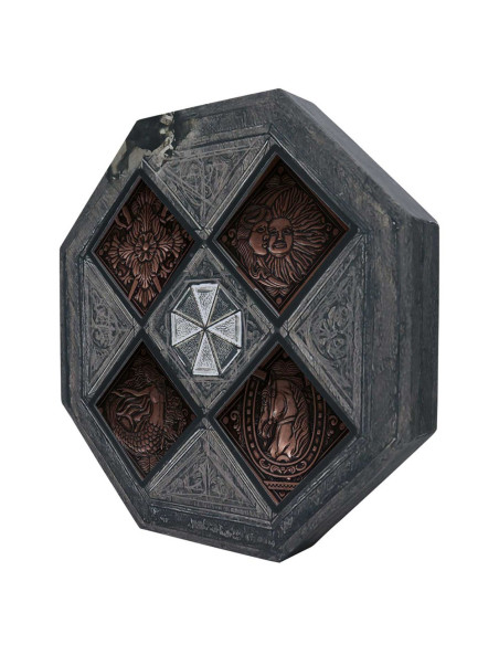 SET DE MEDALLONES RESIDENT EVIL VILLAGE HOUSE CREST LIMITED EDITION