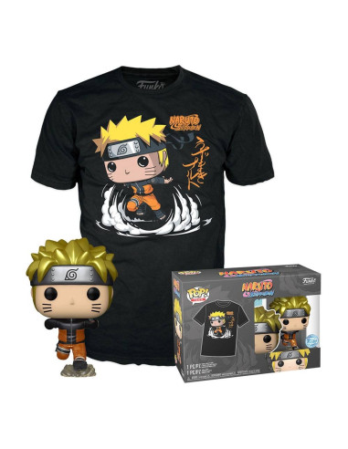 FUNKO POP & TEE SET NARUTO SHIPPUDEN