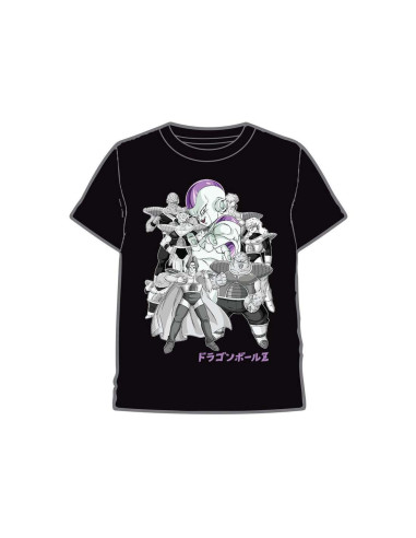 CAMISETA INFANTIL DRAGON BALL Z FRIEZA & SPECIAL FORCES