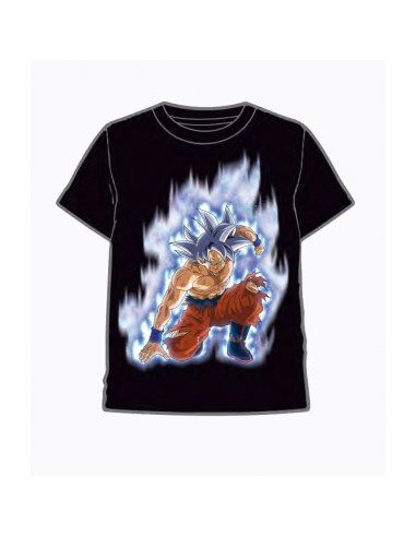 CAMISETA INFANTIL DRAGON BALL SUPER GOKU ULTRA INSTINTO