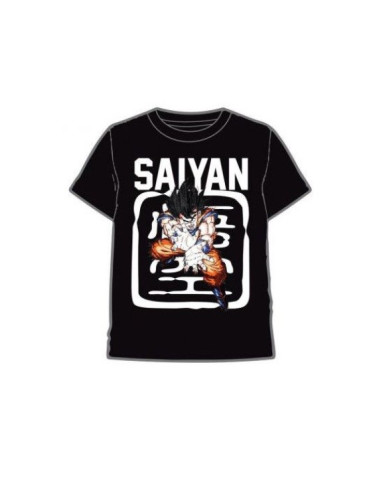 CAMISETA DRAGON BALL Z SAIYAN GOKU KAMEHAMEHA