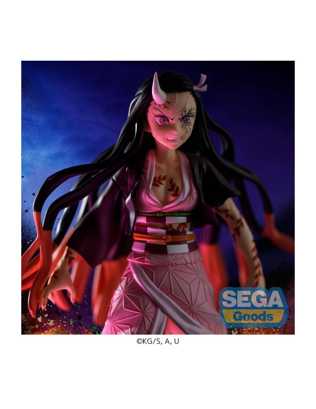 Estátua Nezuko Kamado Demon Form Advancing Ver - Demon Slayer