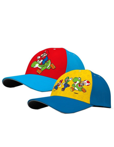 GORRA INFANTIL SUPER MARIO & YOSHI