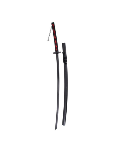 KATANA BLEACH TENSA ZAGETSU ICHIGO KUROSAKI (ACERO SIN FILO) 140cm