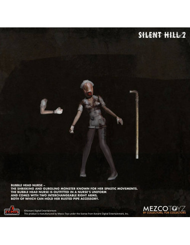 DELUXE SET SILENT HILL 2 PYRAMID HEAD & BUBBLE HEAD NURSE DIORAMA