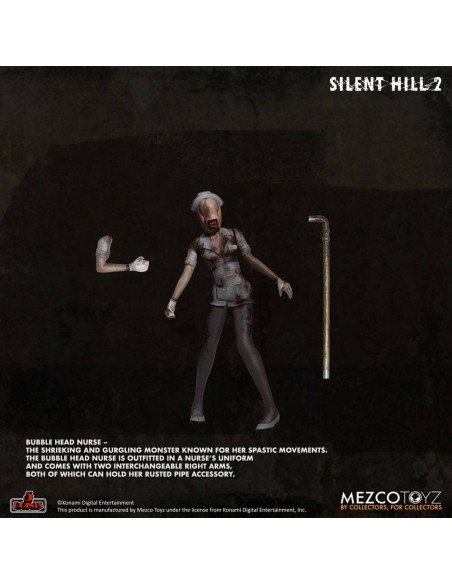 DELUXE SET SILENT HILL 2 PYRAMID HEAD & BUBBLE HEAD NURSE DIORAMA