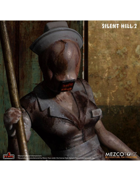 DELUXE SET SILENT HILL 2 PYRAMID HEAD & BUBBLE HEAD NURSE DIORAMA