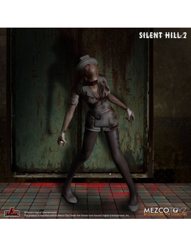 DELUXE SET SILENT HILL 2 PYRAMID HEAD & BUBBLE HEAD NURSE DIORAMA