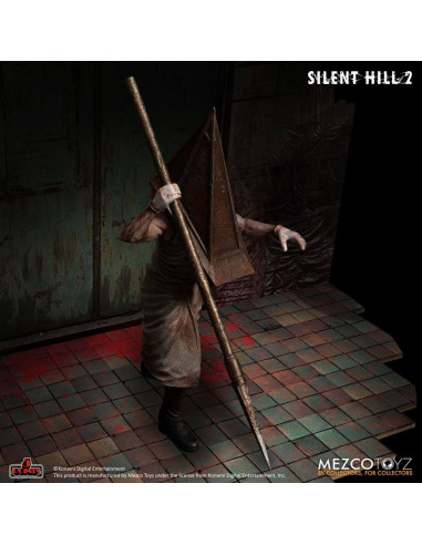 DELUXE SET SILENT HILL 2 PYRAMID HEAD & BUBBLE HEAD NURSE DIORAMA