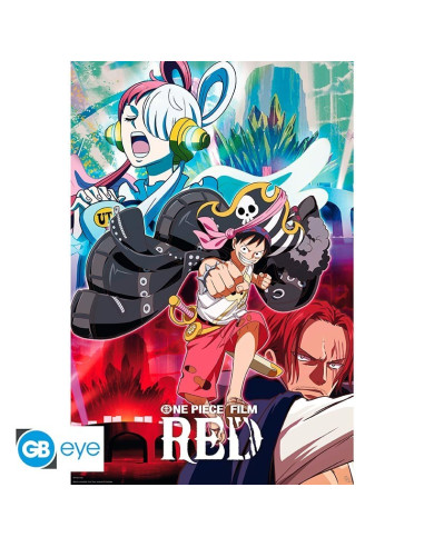 POSTER ONE PIECE FILM RED 61x91cm