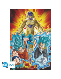 POSTER DRAGON BALL SUPER GOLDEN FREEZER 61x91cm