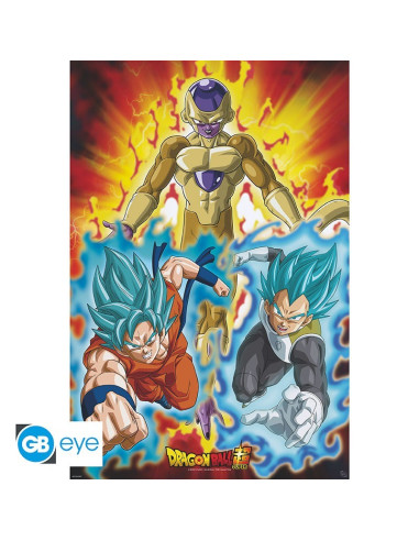 POSTER DRAGON BALL SUPER GOLDEN FREEZER 61x91cm