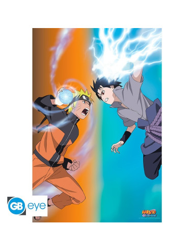 POSTER NARUTO SHIPPUDEN NARUTO Vs SASUKE 61x91cm