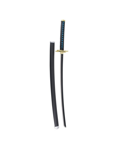 KATANA DEMON SLAYER KIMETSU NO YAIBA MUICHIRO TOKITO (ACERO SIN FILO) 101cm