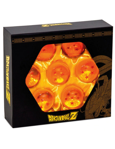 7 BOLAS DE CRISTAL DRAGON BALL Z COLLECTOR BOX (5.5cm DIAMETRO)