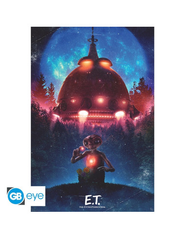 POSTER E.T. SPACESHIP 61x91cm
