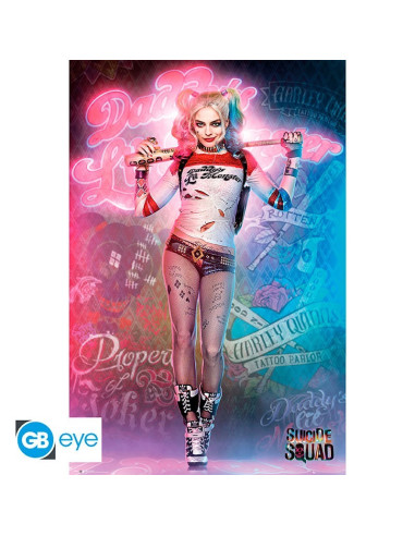 POSTER DC SUICIDE SQUAD HARLEY QUINN 61x91cm