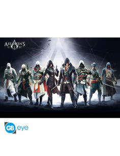 POSTER ASSASSINS CREED CHARACTERS 61x91cm