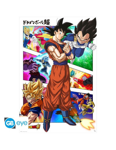 POSTER DRAGON BALL SUPER PANELS 61x91cm