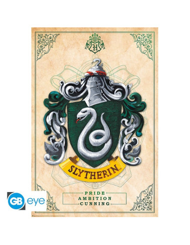 POSTER HARRY POTTER SLYTHERIN 61x91cm