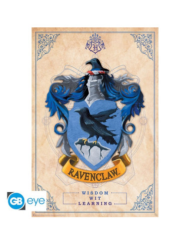 POSTER HARRY POTTER RAVENCLAW 61x91cm