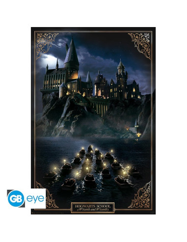 POSTER HARRY POTTER HOGWARTS CASTLE 61x91cm