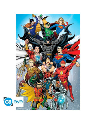 POSTER DC COMICS REBIRTH 61x91cm