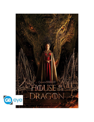 POSTER JUEGO DE TRONOS LA CASA DEL DRAGON 61x91cm