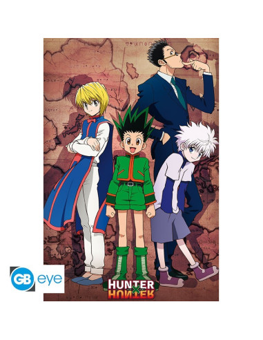 POSTER HUNTER X HUNTER HEROES 61x91cm