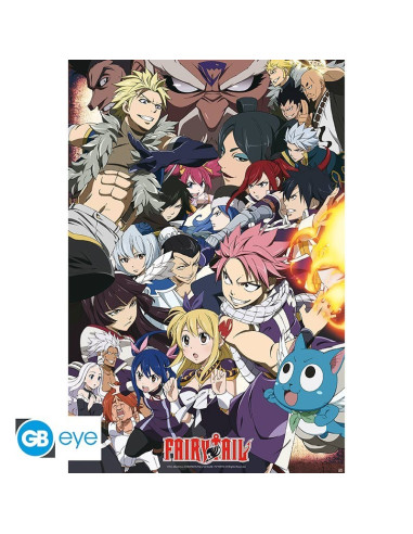 POSTER FAIRY TAIL VS OTHER GUILDS 61x91cm