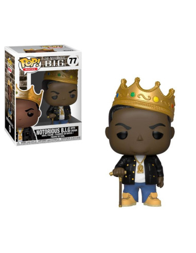 FUNKO POP NOTORIOUS B.I.G. WITH CROWN