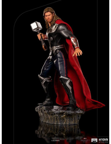 ESTATUA IRON STUDIOS MARVEL THE INFINITY SAGA THOR BATTLE OF NEW YORK ART SCALE 1/10