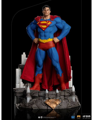 ESTATUA IRON STUDIOS DC SUPERMAN UNLEASHED DELUXE ART SCALE 1/10