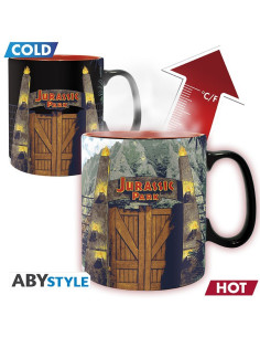 TAZA MAGICA JURASSIC PARK HEAT CHANGE 460ml