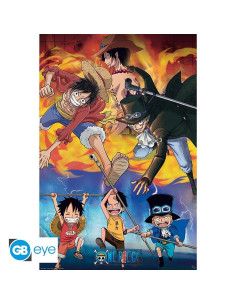 POSTER ONE PIECE ACE SABO LUFFY 61x91cm