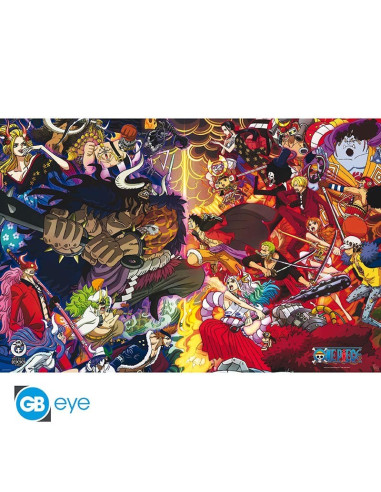 POSTER ONE PIECE 1000LOGS FINAL FIGHT 61x91cm