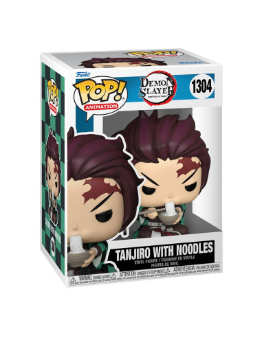 FUNKO POP DEMON SLAYER TANJIRO EATING NOODLES