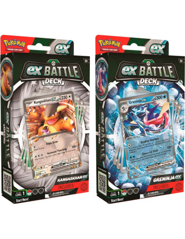 JUEGO DE CARTAS TCG POKEMON EX BATTLE DECK