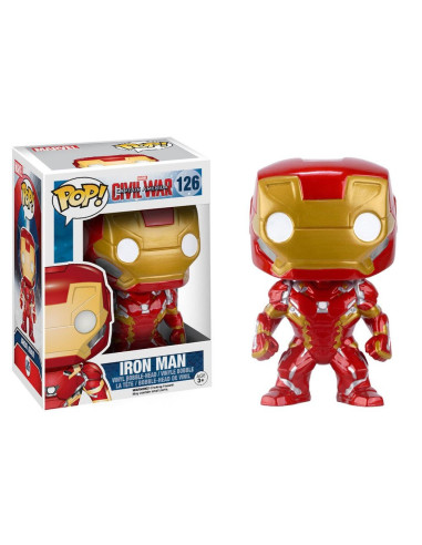 FUNKO POP MARVEL CIVIL WAR IRON MAN