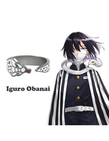 ANILLO AJUSTABLE DEMON SLAYER OBANAI IGURO