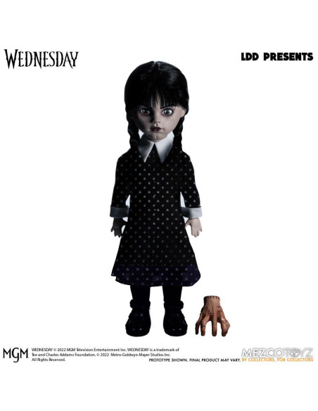 MUÑECA LIVING DEAD DOLLS WEDNESDAY ADDAMS