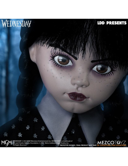 MUÑECA LIVING DEAD DOLLS WEDNESDAY ADDAMS
