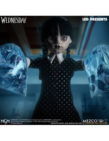 MUÑECA LIVING DEAD DOLLS WEDNESDAY ADDAMS