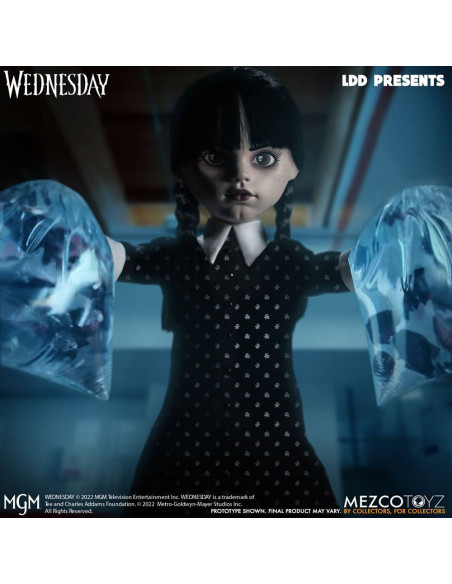 MUÑECA LIVING DEAD DOLLS WEDNESDAY ADDAMS